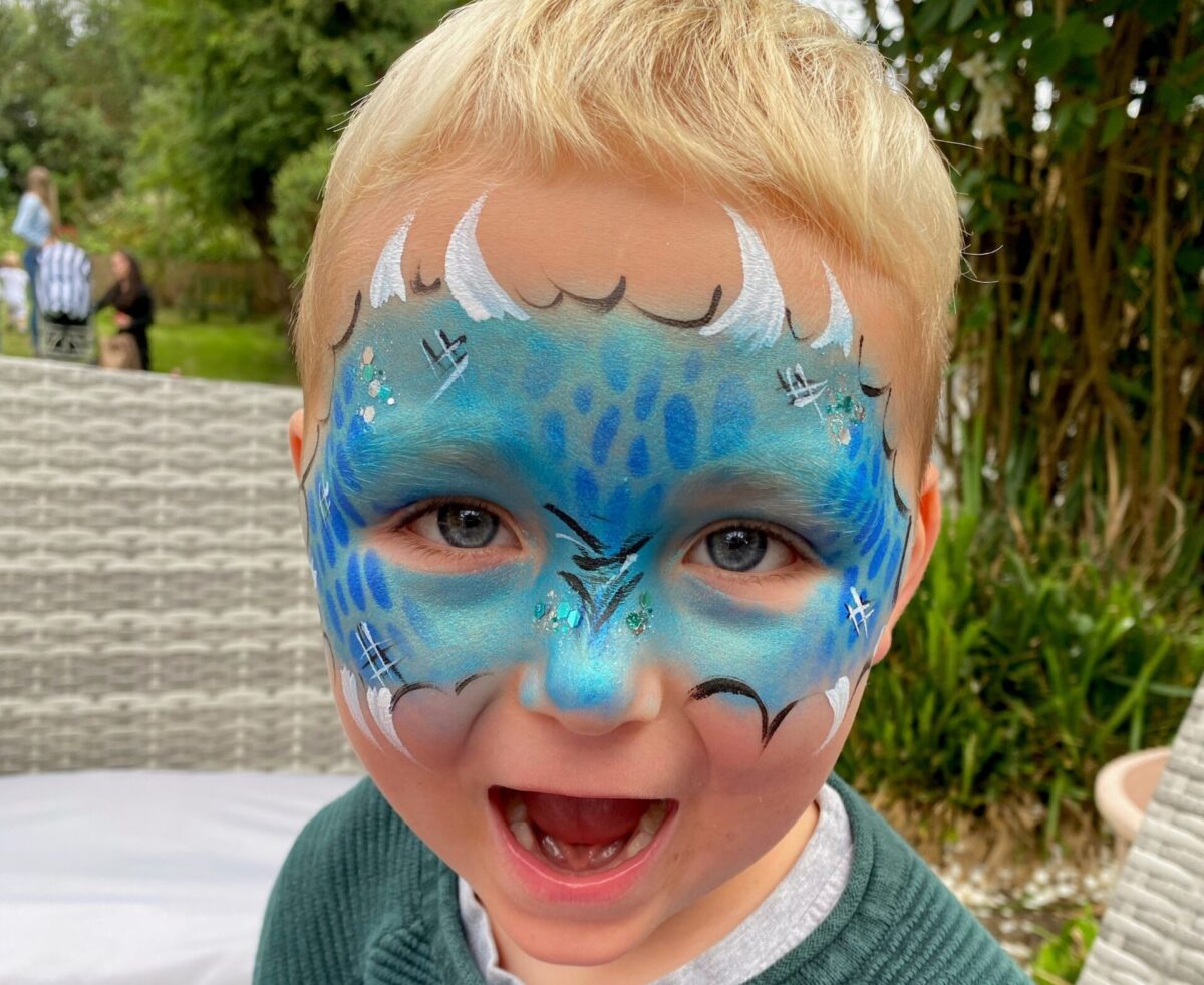 Face Painting and Glitter Painting - RubyLemon