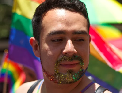 Pride Face Painting